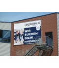 Bühnenbanner-Hebewerk