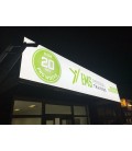 Wandbilderrahmen mit LED-Beleuchtung Outdoor