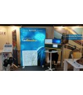 LED Pressewand, inklusive Druck auf Samba Backlit