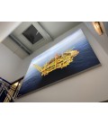 BELEUCHTETE LEINWAND INDOOR
