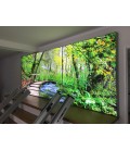 LED LEINWAND, inklusive Druck Indoor