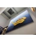 LED LEINWAND, inklusive Druck Indoor