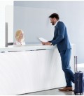 Kasse Infektionsschutzwand