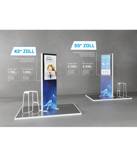 digitale Stellwand