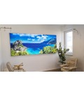 BELEUCHTETE LEINWAND INDOOR