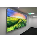 LED LEINWAND, inklusive Druck zur Nutzung im Innenbereich