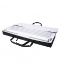 PRESSEWAND MOBIL 80 mm Gummilippe