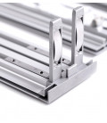 PRESSEWAND MOBIL 80 mm Gummilippe